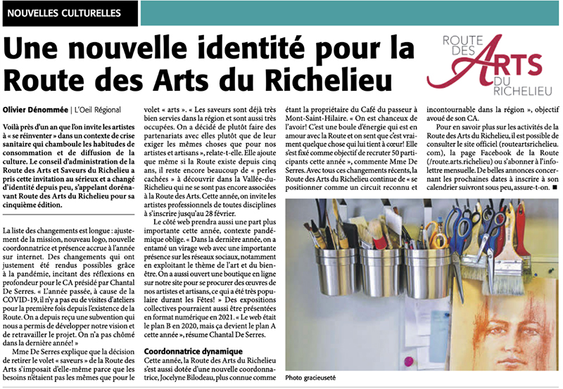 Entrevue Oeil Régional